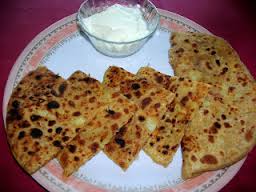 Paratha Plus Dahi Vada